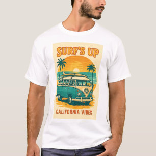 Camiseta Retro California VW Bus