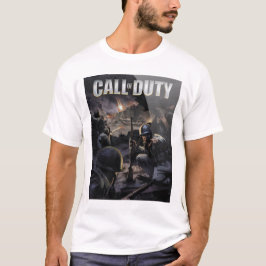 Camiseta Retro Call of Duty 1 cover art