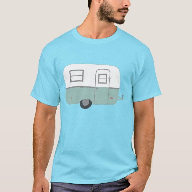 Camiseta Retro-camper Vintage - personalize-o! (Frente)