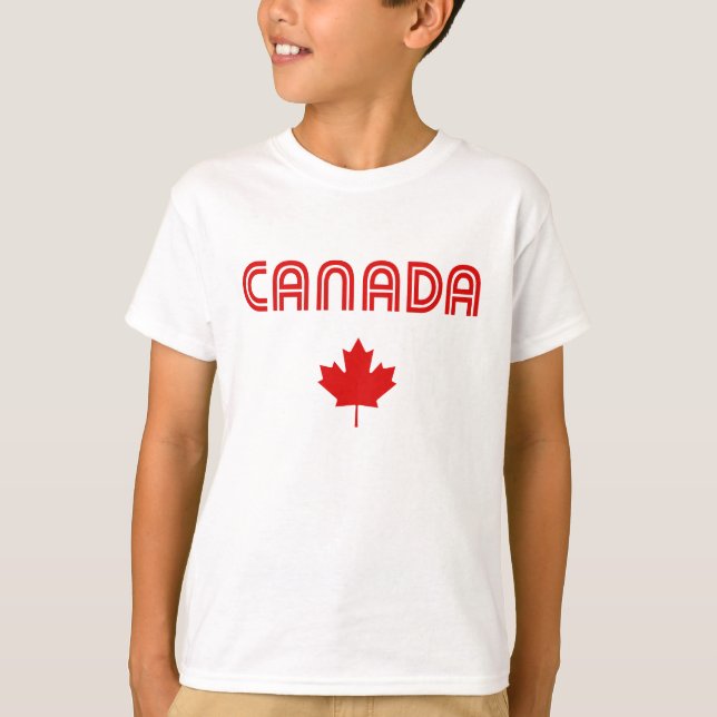 Camiseta Retro Canadá (Frente)
