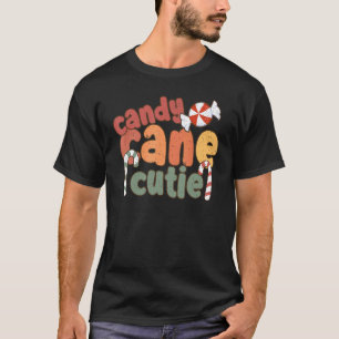 Camiseta Retro Candy Cane Cutie Cristo de Natal Feio