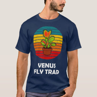 Camiseta Retro Carnivorous Plant Vintage Venus Fly Trap