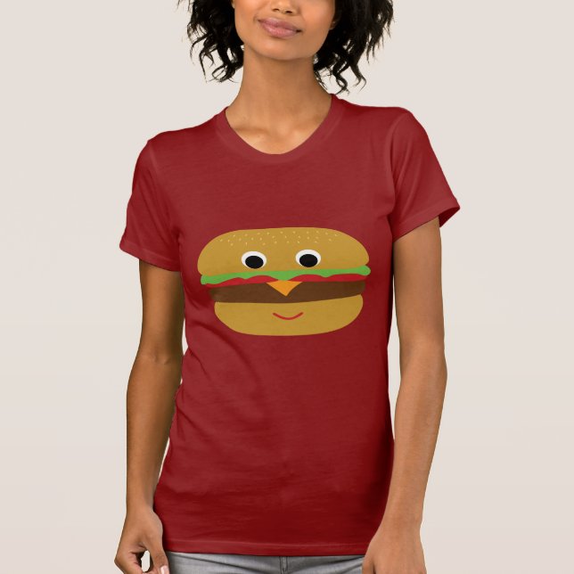 Camiseta Retro Cheeseburger (Frente)