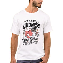 Retro Choose Kindness Give Grace Soft Hearts Win G