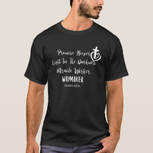 Camiseta Retro Christian Vintage Waymaker Promise Keeper Mi
