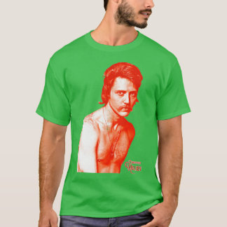 Camiseta Retro Christopher Walken Stache Tributo