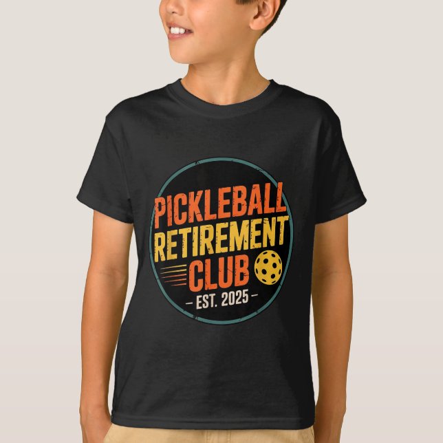 Camiseta Retro Ckleball Retirement Club Apparel Retro Vinta (Frente)