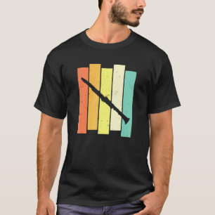 Camiseta Retro Clarinetista - Vintage Woodwind tool Cl