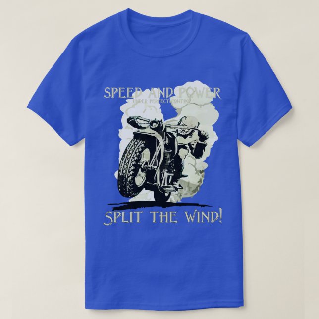 Camiseta Retro Classic Motorcycle Rider (Frente do Design)