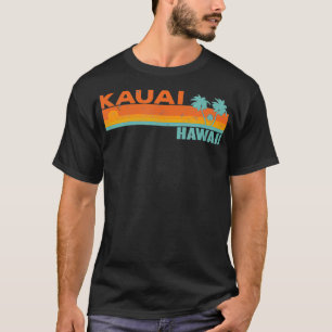 Camiseta Retro Classic Vintage Summer Kauai Havaí