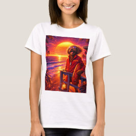 Camiseta Retro Cockapoo Lifeguard T Shirt