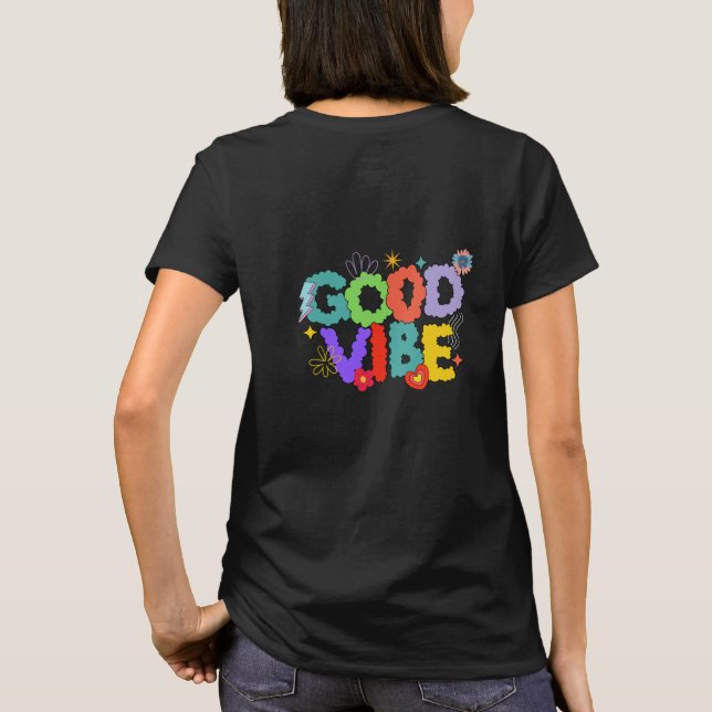 Camiseta Retro Colorido 'Boa Visibilidade' (Verso)