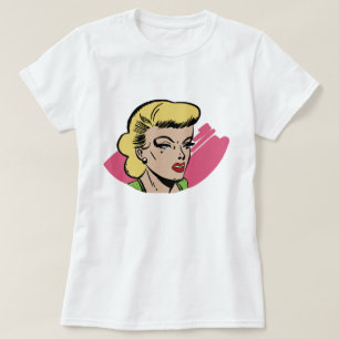 Camiseta Retro Comic Girl