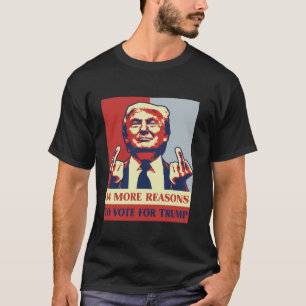Camiseta Retro Condenou Felon 34 Outras Razões Para Votar A