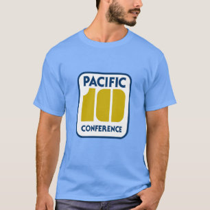 Camiseta Retro Conferência Pac10 que Equipe em Berekley