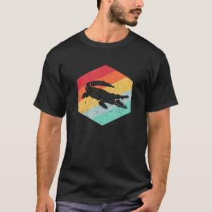 Camiseta Retro Crocodilo Vintage Alligator