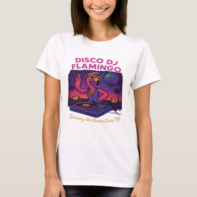 Camiseta Retro Cyberpunk Giraffe - Neon Street Samurai Vibe (Frente)