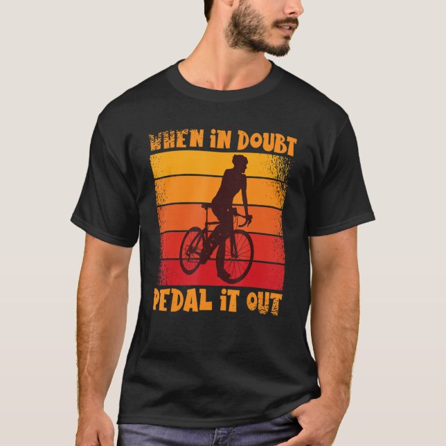 Camiseta Retro Cycologist Biking Cycling Racing Bicycle MTB (Frente)