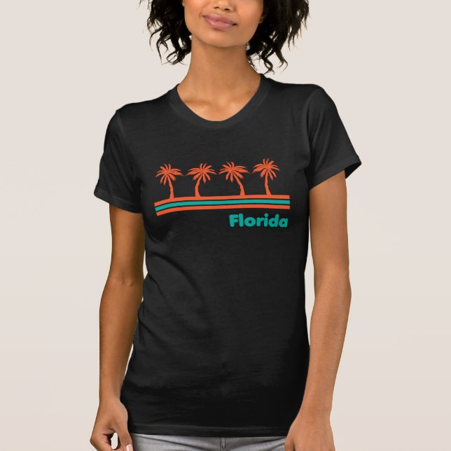 Camiseta Retro da Flórida (Frente)