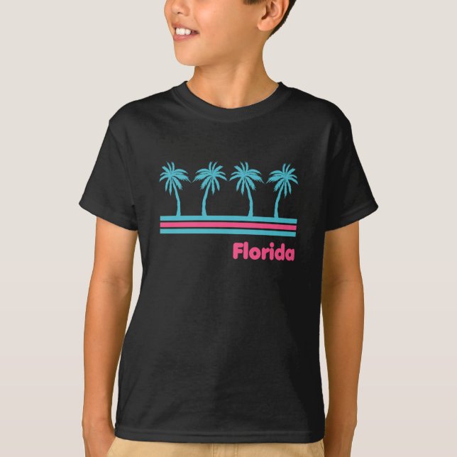 Camiseta Retro da Flórida (Frente)
