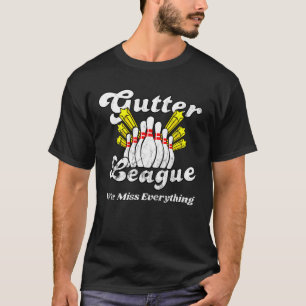 Camiseta Retro da Liga boliche
