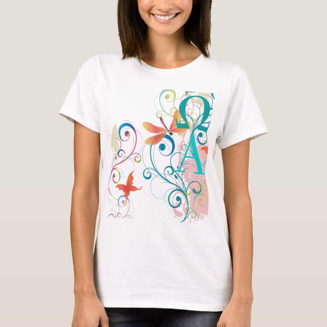 Camiseta retrô da moda após sua correria.. (Frente)