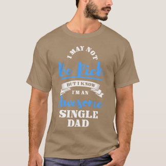 Camiseta Retrô da primavera Pai Solo