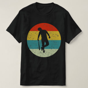 Camiseta retro da safra de beisebol