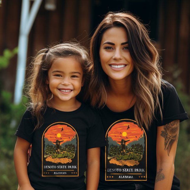 Camiseta Retro da viagem de acampamento do Parque Estadual  (Criador carregado)