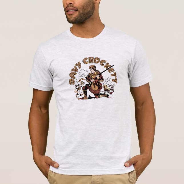 Camiseta Retro Davy Crockett (Frente)