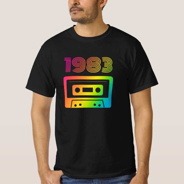 Camiseta retrô de 1983 (Frente)