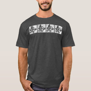 Camiseta Retro de acrobacia Ofroad Motocross Quad ATV