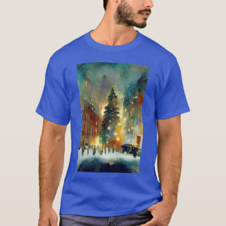 Camiseta Retro de amigo Natal