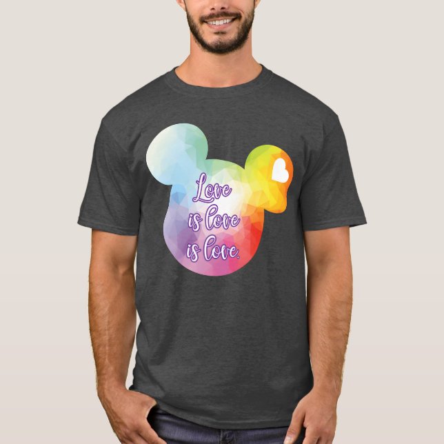 Camiseta Retro de Amor no Peito Direito É Amor (Frente)