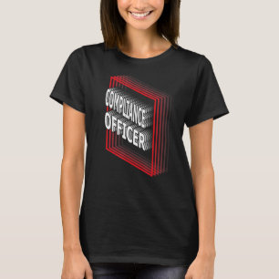 Camiseta Retro de Apreciação de Cargo do Responsável de Con