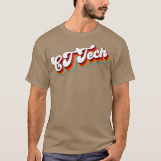Camiseta Retro de Apreciação de Cargo Técnico CT