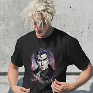 Camiseta Retro de Arte Bela Lugosi Está Morto