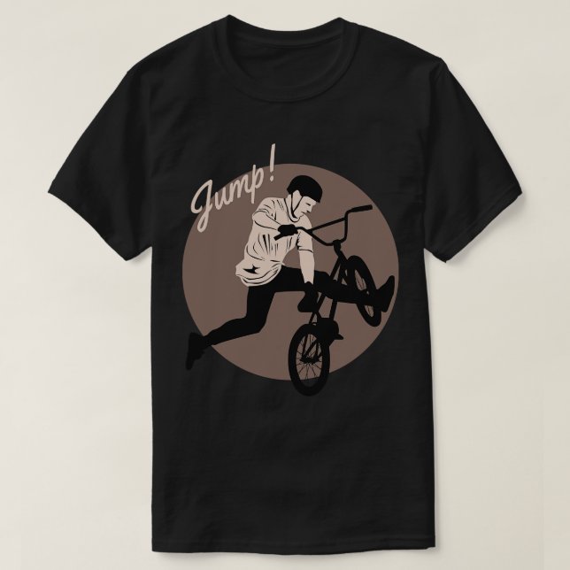Camiseta Retro de Bike Bmx (Frente do Design)