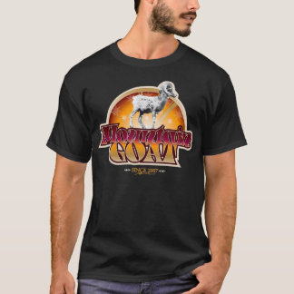 Camiseta Retro de Cabra de Montanha