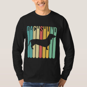 Camiseta Retrô de Cachshund