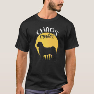 Camiseta Retro de Cães Maltês