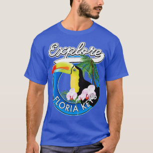 Camiseta Retro de chaves da Flórida