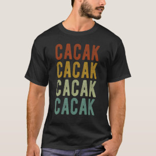 Camiseta Retro de Cidade de Cacak Sérvia