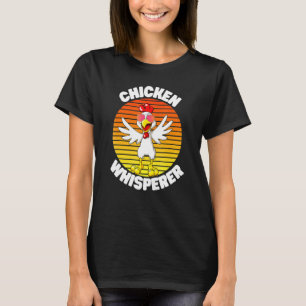 Camiseta Retrô De Criação De Sobremesas De Aves De Capoeira