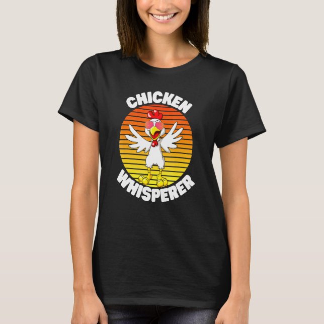 Camiseta Retrô De Criação De Sobremesas De Aves De Capoeira (Frente)