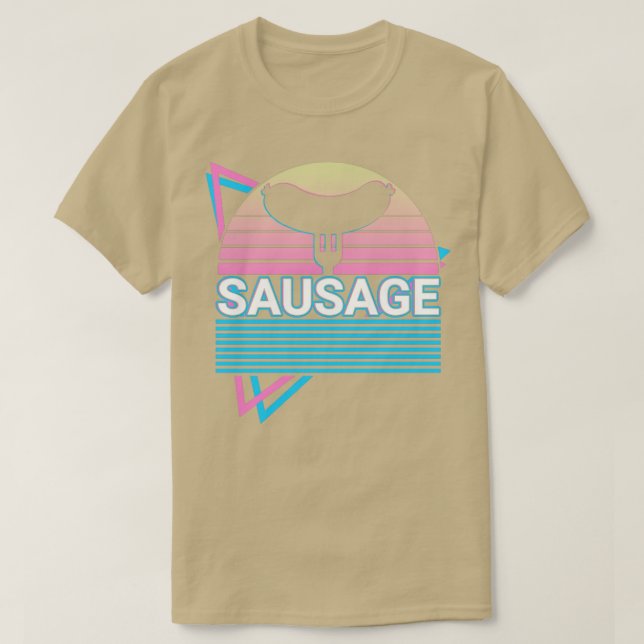 Camiseta Retro de Enchimento (Frente do Design)
