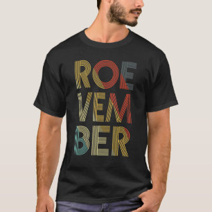 Camiseta Retro de Escolha do Roevember Pro