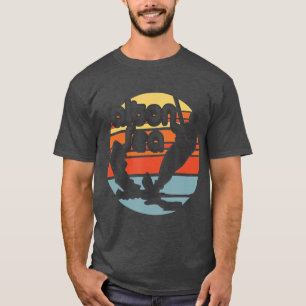 Camiseta Retro de esqui aquático da Califórnia em Salton Se