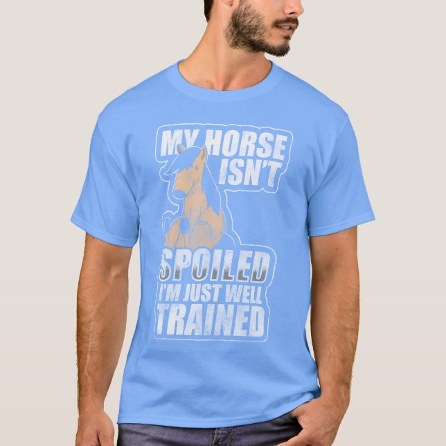 Camiseta Retrô de Estáveis de Trilagem de Cavalos (Frente)