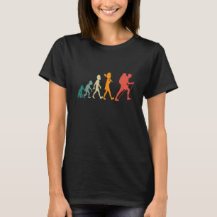 Camiseta Retrô De Evolução De Caminho Para O Figurino De Hi
